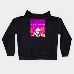 Life is a game play it your way Kids Hoodie